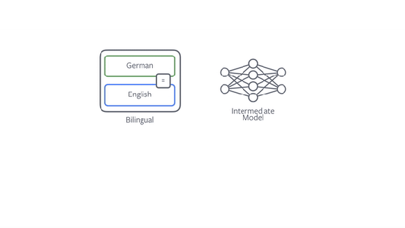 Animation illustrating back-translation