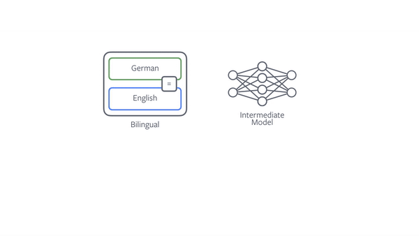 Animation illustrating back-translation