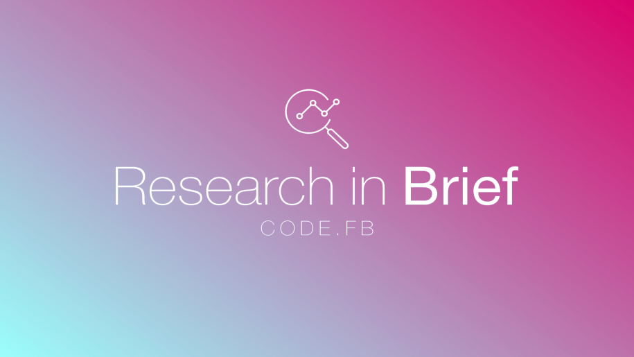 Significantly faster generation and training for AI-based audio systems - Research in Brief on engineering.fb.com, Facebook's Engineering blog