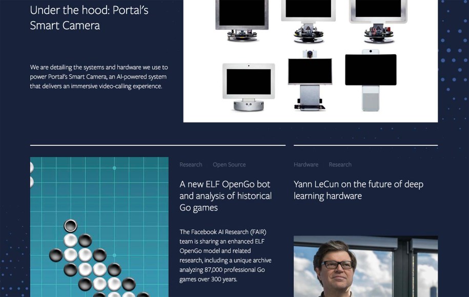 AI blog roundup of posts on Facebook's new Ai blog
