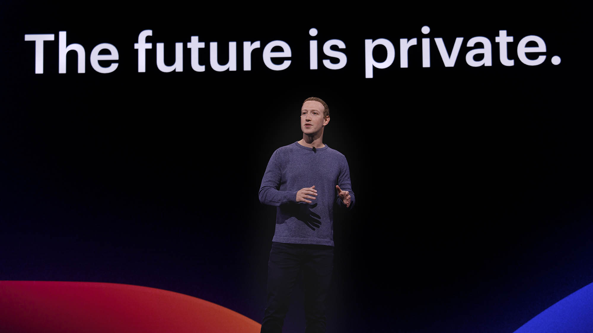 F8 2019 Day 1 keynote video Mark Zuckerberg speaks at F8