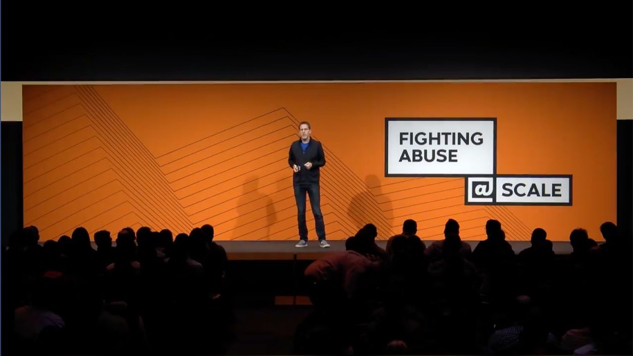 Facebook Vice President of Integrity Guy Rosen speaking at Fighting Abuse @Scale 2019