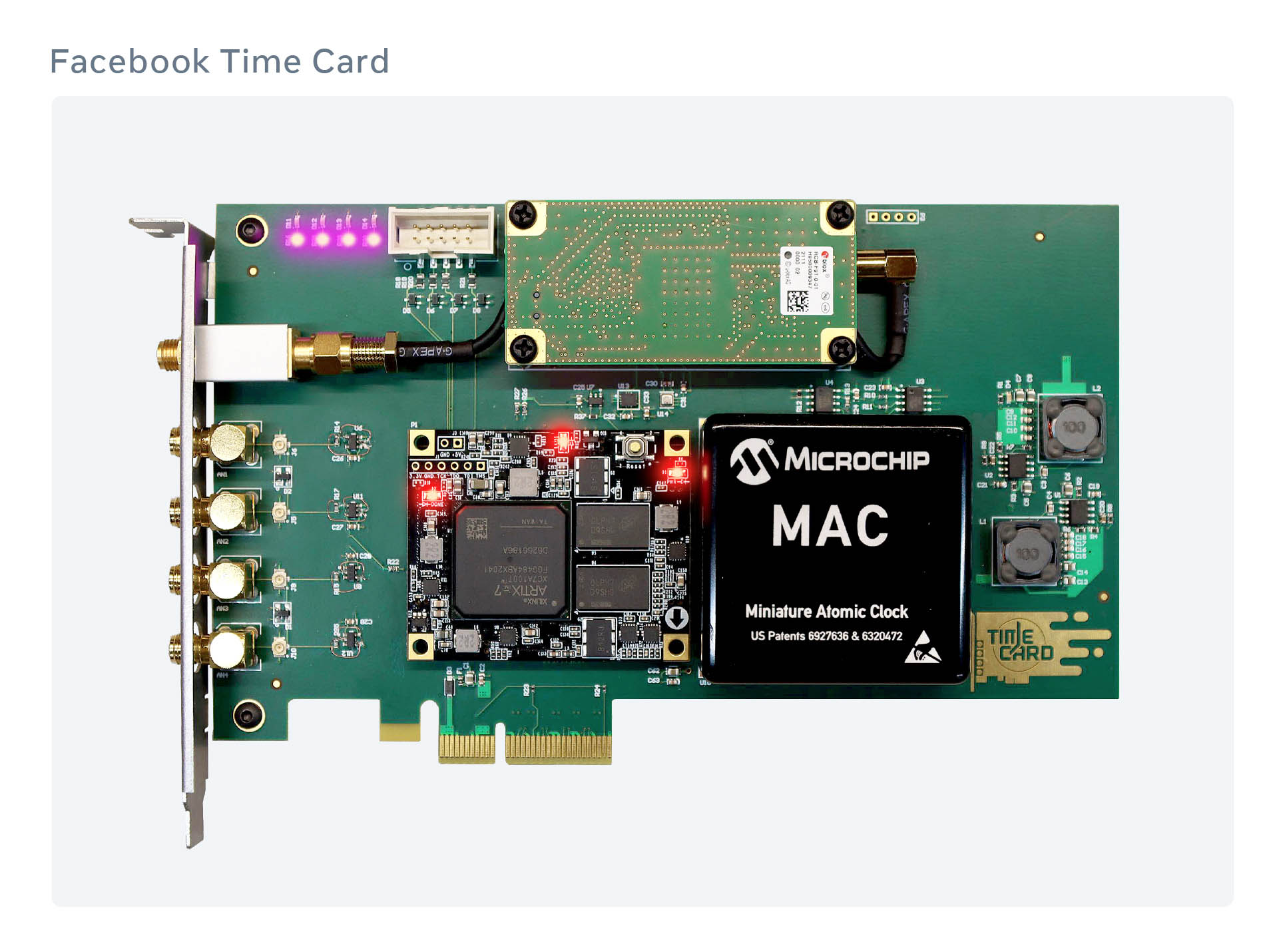 Image of the time card prototype