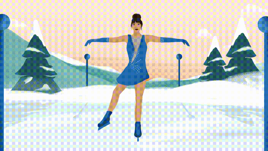 leap second figure skater